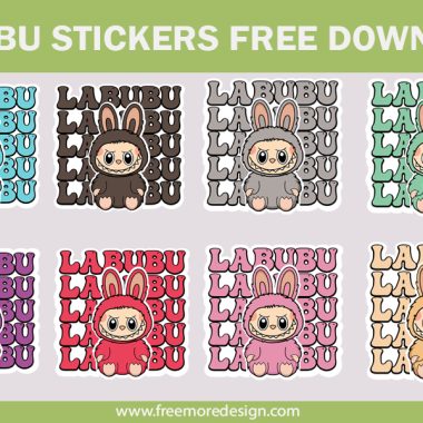 cute labubu sticker download